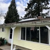Dirty Gutter Before Salem, Oregon