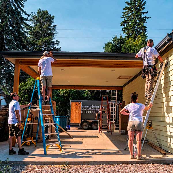 Seamless Gutters in Missoula