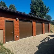 Garage in Bitterroot Valley, Montana