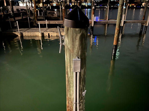 Dock Lighting in Tarpon Springs