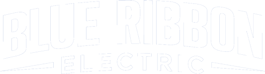 blue ribbon electric logo