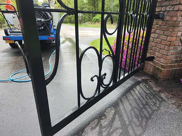 BA - Power Washing after