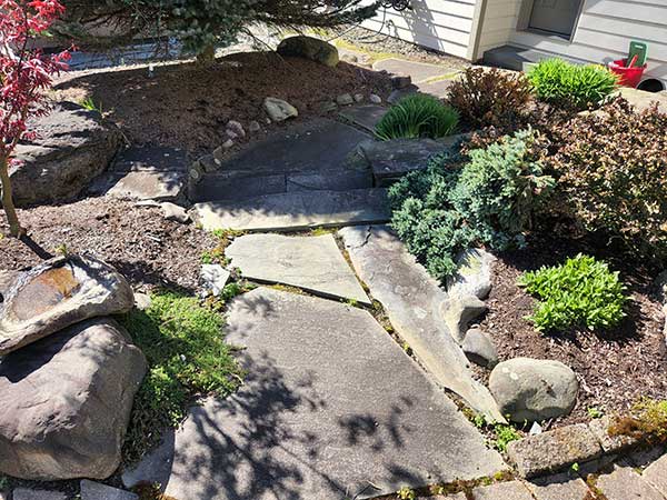 BA - Power Washing before