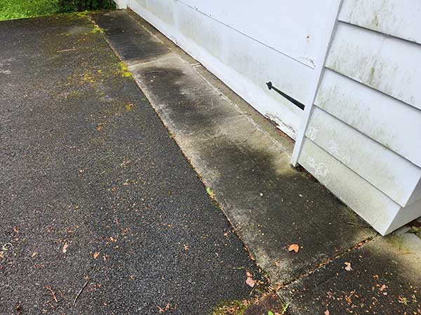 BA - Power Washing before