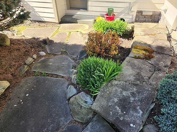 BA - Power Washing before