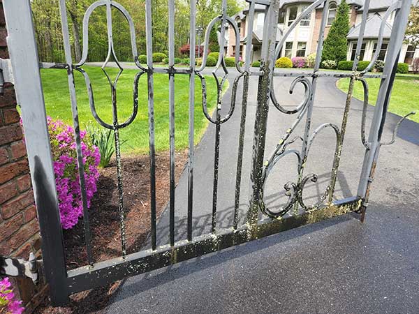 BA - Power Washing before