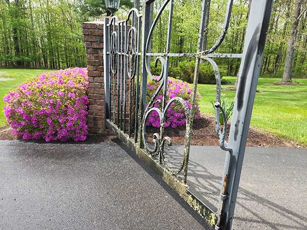 BA - Power Washing before