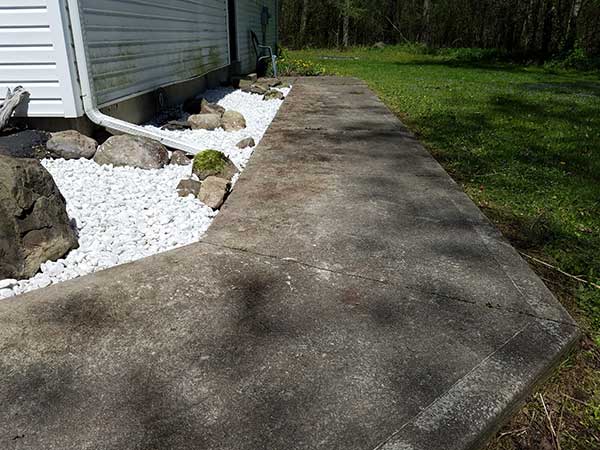 BA - Power Washing before