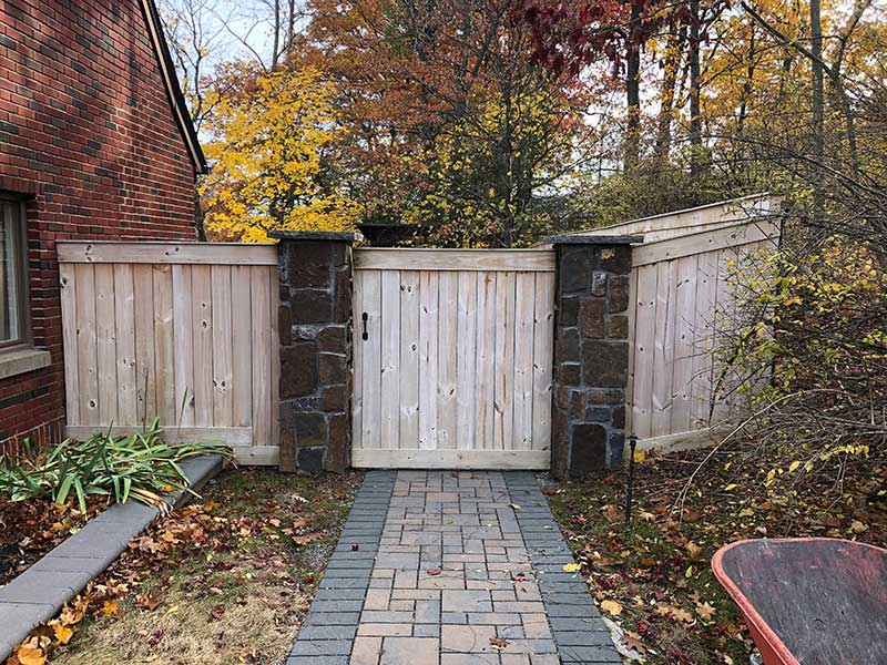 Fence and Deck Cleaning before