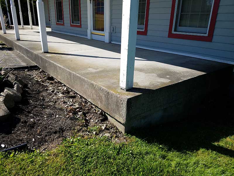 Power Washing before