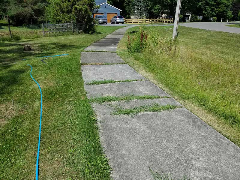 Power Washing before