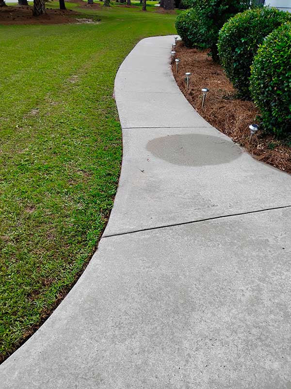 Pressure Washing after