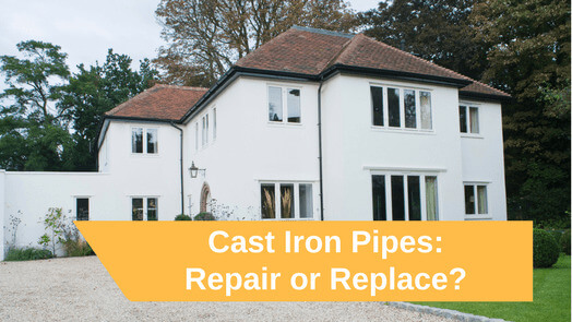 Repair or Replace Cast Iron Sewer Pipes