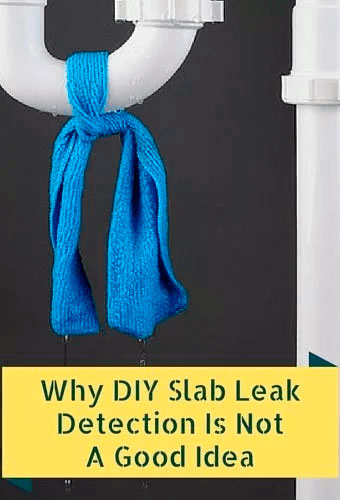 DIY Slab Leak Detection