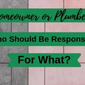 Homeowner or Plumber