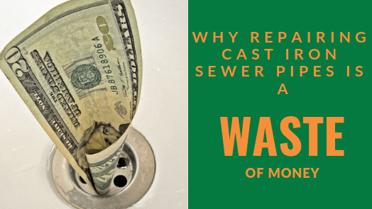 Repairing Cast Iron Sewer Pipes