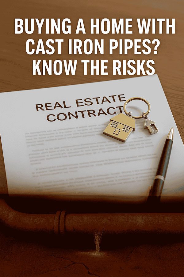 Buying a Home With Cast Iron Pipes