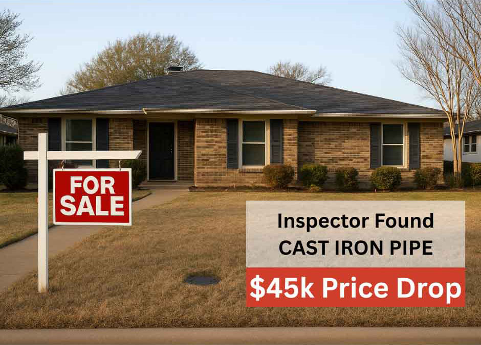 How Cast Iron Pipe Failure Can Impact Your Home’s Value