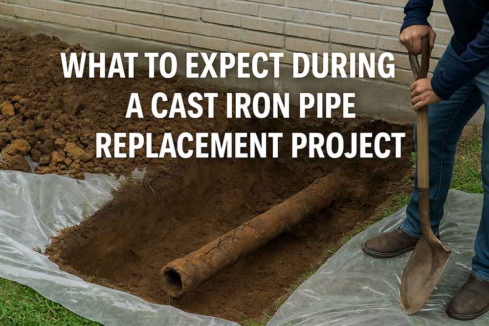 Expect During a Cast Iron Pipe Replacement Project