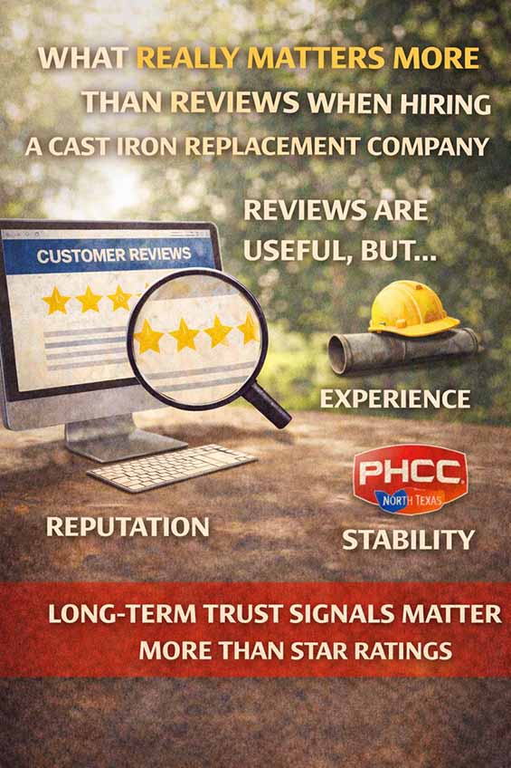 Hiring a Cast Iron Replacement Company