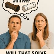 Replacing Cast Iron Pipes with PVC Solve the Problem Forever