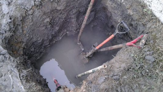 Cracked Sewer Pipe