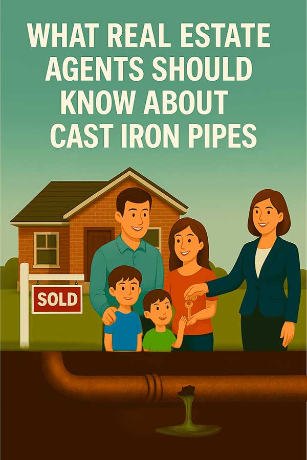 What Real Estate Agents Should Know About Cast Iron Pipes