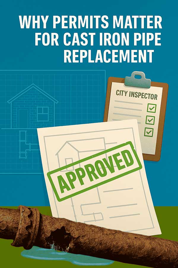 Why Permits Matter for Cast Iron Pipe Replacement