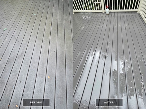 Composite Deck Cleaning in Madison